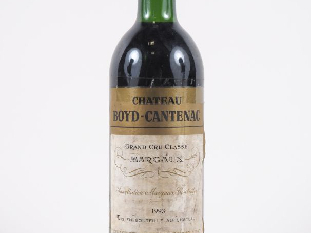 1 BOUTEILLE CHÂTEAU BOYD CANTENAC GCC MARGAUX - 1993 - ES et SCOTCHÉE