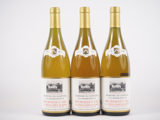 Vente aux enchères 3 BOUTEILLES MEURSAULT 1er CRU 'LA PIÈCE SOUS LE BOIS' DOMAINE DU CHÂT