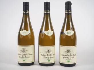 Vente aux enchères 3 BOUTEILLES POUILLY FUISSE 'RÉPOSTÈRE' MAISON GUILLOT BROUX - 2021 