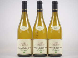 Vente aux enchères 3 BOUTEILLES MACON CHARDONNAY 'EN SERRE' DOMAINE GUILLOT BROUX - 2022