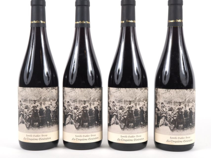 4 BOUTEILLES MACON 'LA CINQUIEME GENERATION' DOMAINE GUILLOT BROUX - 2