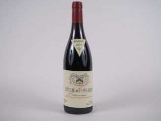Vente aux enchères 1 BOUTEILLE CHÂTEAU DE FONSALETTE CÔTES DU RHÔNE - 2014 - COLLERETTE M