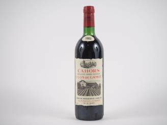 Vente aux enchères 1 BOUTEILLE CLOS DE GAMOT CAHORS - 1983 - BG