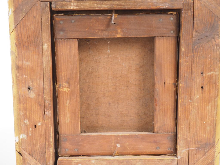 Ecole française XIXème "portrait d'enfant" Huile sur toile  Dim. 19 x 