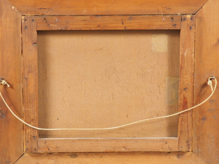 FREGER. "Natures mortes aux légumes et aux fruits". Paire d'huiles sur