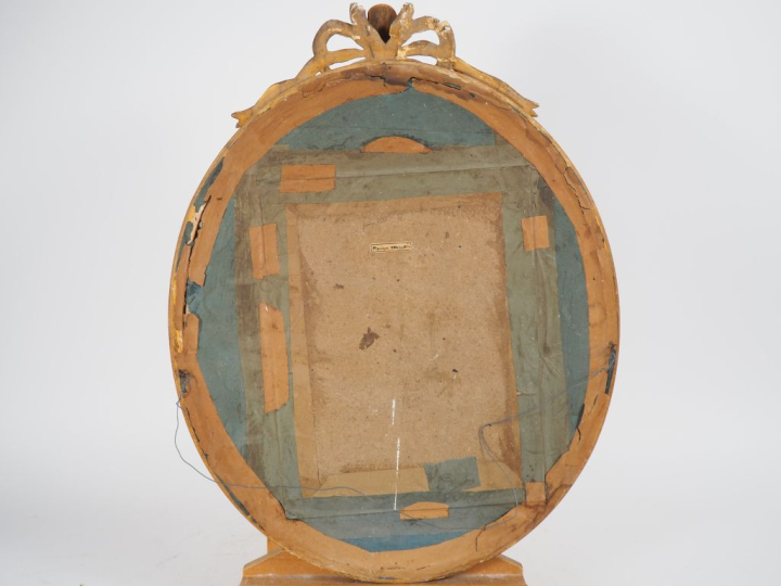 MOULIN. "Portraits de jeunes filles". Paire de pastels, l'un signé en 