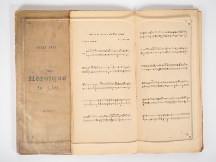 BOIS (Jules). LA PORTE HÉROÏQUE DU CIEL. P., Librairie de l’Art Indépe