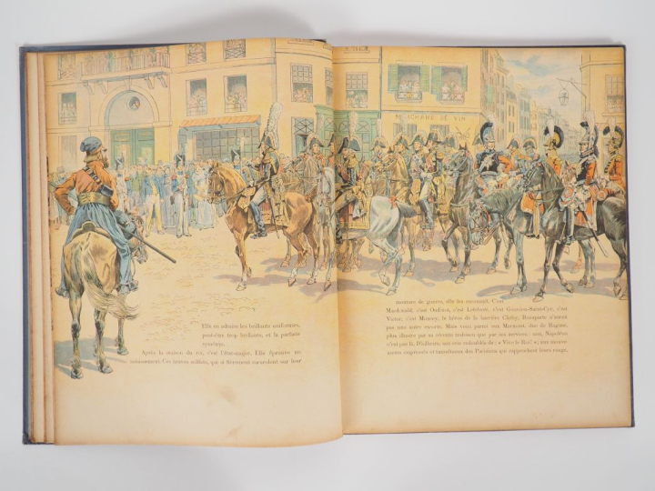 [CARTONNAGES]. CAHU (Th.). RICHELIEU. P., Combet   Cie, 1904. In-folio