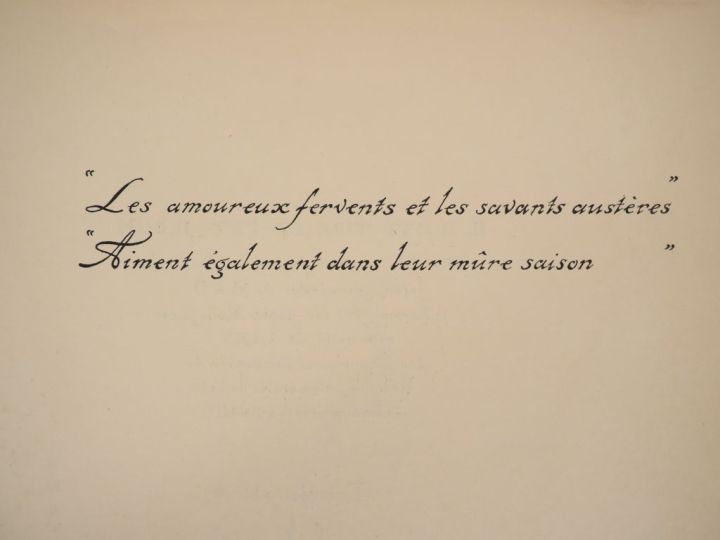 [CURIOSA]. CHIMOT (Édouard). LES CHATS. P., A l’Enseigne de l’auteur q