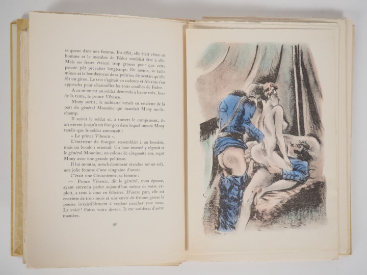 [CURIOSA]. APOLLINAIRE (G.). LES ONZE MILLE VERGES ou Les Amours d’un 