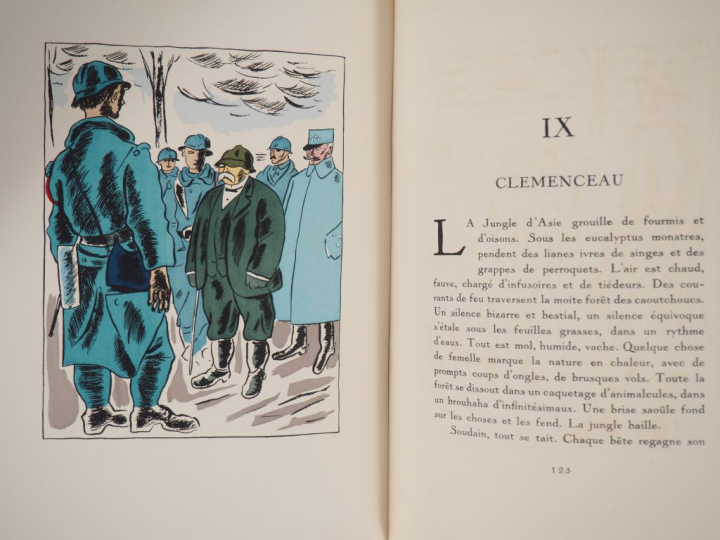 DELTEIL (J.). LES POILUS. Épopée. Paris, Éditions du Loup, 1926. Grand