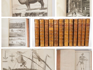 Vente aux enchères DIDEROT – D’ALEMBERT. ENCYCLOPÉDIE OU DICTIONNAIRE RAISONNÉ DES SCIENC