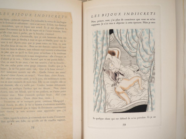 DIDEROT (D.). LES BIJOUX INDISCRETS. P., Éditions du Val de Loire, 194
