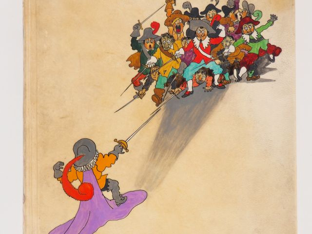 [DUBOUT]. ROSTAND (Edm.). CYRANO DE BERGERAC. Orléans, Rouam, 1947. Gr