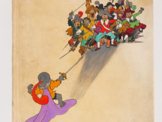 Vente aux enchères [DUBOUT]. ROSTAND (Edm.). CYRANO DE BERGERAC. Orléans, Rouam, 1947. Gr