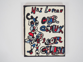 Vente aux enchères [DUBUFFET]. LOREAU (Max). CERCEAUX ‘SORCELLENT. Bâle, Beyeler – Paris,