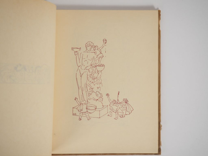 ÉRASME. L'ÉLOGE DE LA FOLIE. Paris, Kieffer, 1926. In-4 broché. ÉDITIO