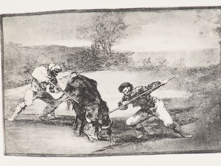 GOYA (Fr.).	LA TAUROMACHIE. Présentation et traduction de Pierre Gassi