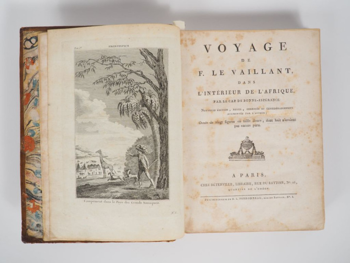 LE VAILLANT (François). VOYAGE DE F. LE VAILLANT, dans l'intérieur de 