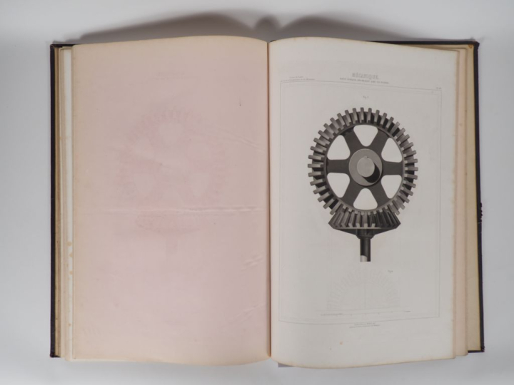 ROBINET aîné. COURS DE LAVIS du dessin d’architecture et des machines,