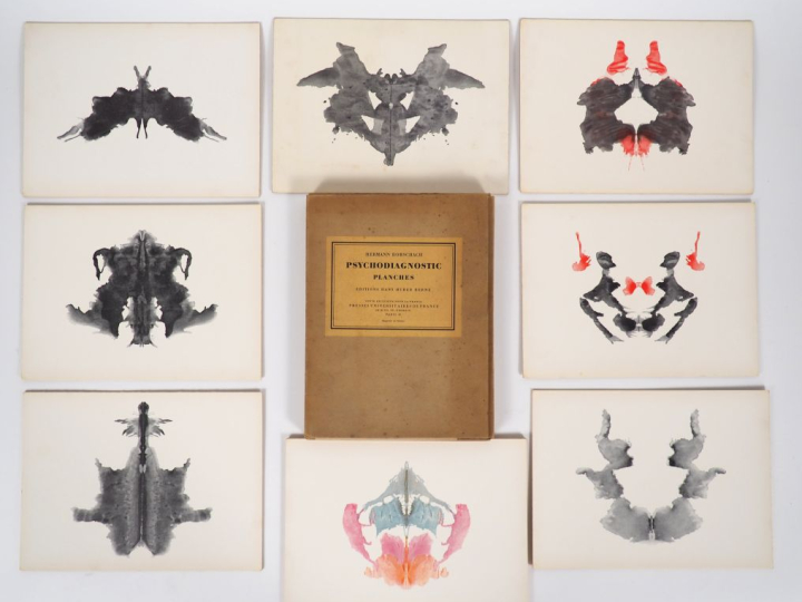 RORSCHACH (Hermann). PSYCHODIAGNOSTIC. Planches. Berne, Éditions Hans 