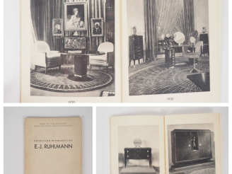 Vente aux enchères [RUHLMANN]. EXPOSITION RÉTROSPECTIVE E.-J. RUHLMANN. Musée des Arts Dé