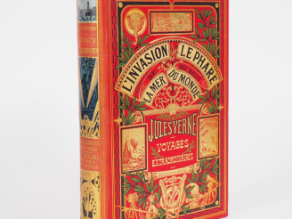 Vente aux enchères VERNE (Jules). L'INVASION DE LA MER - LE PHARE DU BOUT DU MONDE. Illus