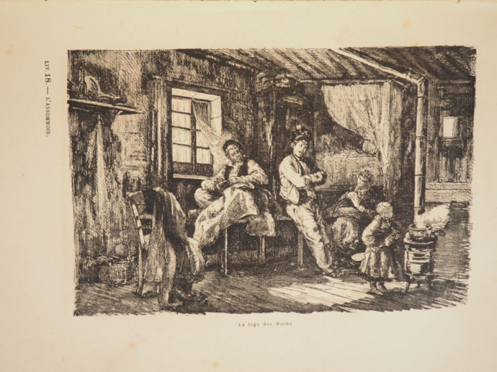 ZOLA (Émile). L’ASSOMMOIR. Paris, Marpon et Flammarion, [1878]. Grand 