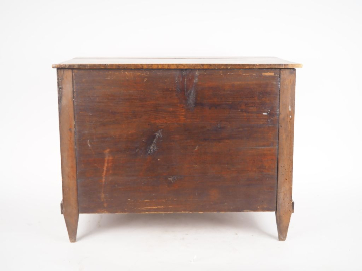 Commode de maîtrise fin XIXème - début Xxème en bois naturel ouvrant à