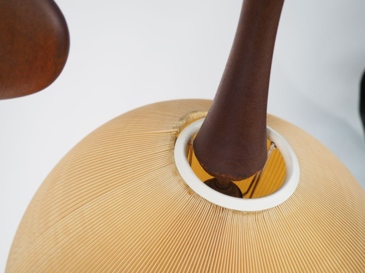 Jean RISPAL. Lampadaire biomorphique, modèle dit "Mante religieuse", p