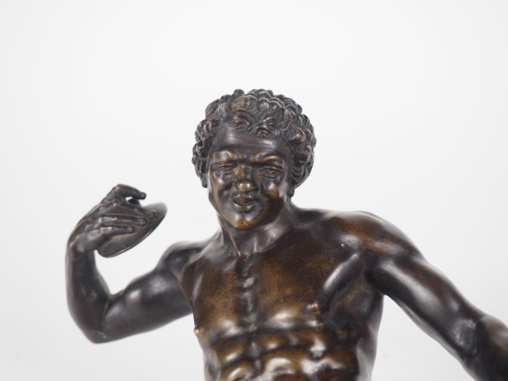 Ecole italienne du XVIIIème siècle d'après l'Antique "Faune dansant di