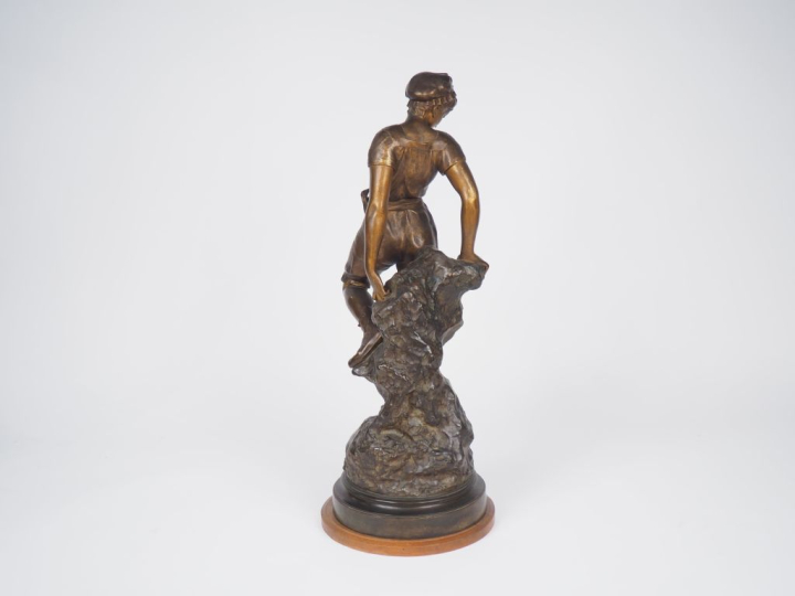 Paul Armand BAYARD DE LA VINGTRIE. "La baigneuse".  Grande sculpture e