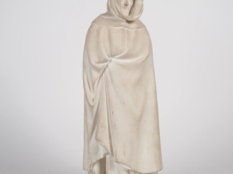 Vente aux enchères Ecole française vers 1930.  "le moine". Sujet en plâtre. H. 45 cm.