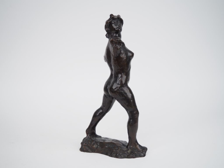 D’après Aristide MAILLOL (1861-1944). Femme nue debout ou l’Action enc