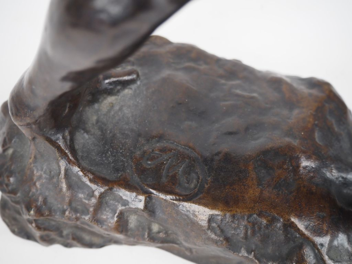 D’après Aristide MAILLOL (1861-1944). Femme nue debout ou l’Action enc