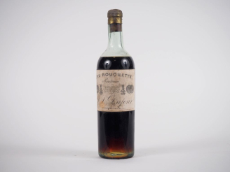 Vente aux enchères 1 BOUTEILLE CRU ROUQUETTE SAUTERNES - 1929 - MEP/BEP - BOUCHON ÉTAMPÉ/