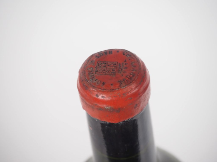 1 BOUTEILLE CHÂTEAU LARROQUE HAUT ST ÉMILION - 1911 - BEP/SE/BOUCHON É