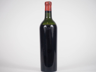 Vente aux enchères 1 BOUTEILLE CHÂTEAU LARROQUE HAUT ST ÉMILION - 1911 - VIDANGE/SE/BOUCH
