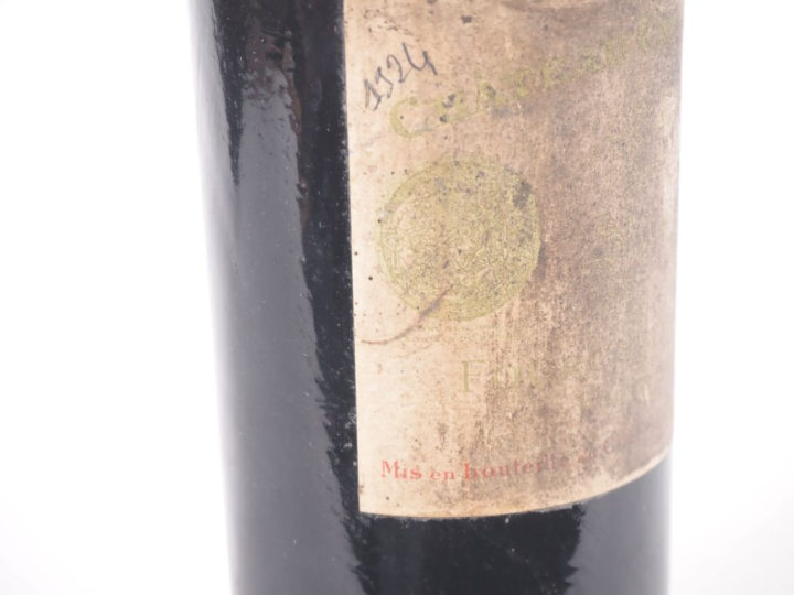 1 BOUTEILLE CHEVAL BLANC 1er GCC ST ÉMILION - 1924 - VIDANGE/MILLÉSIME