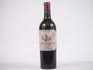 Vente aux enchères 1 BOUTEILLE CHÂTEAU BEYCHEVELLE ST JULIEN - 1928 - VIDANGE/ES/ELA/CAPS