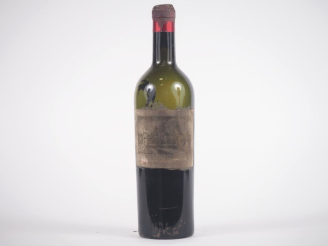 Vente aux enchères 1 BOUTEILLE COS D'ESTOURNEL GCC ST ESTÈPHE - 1929 - GRANDE VIDANGE/CAP