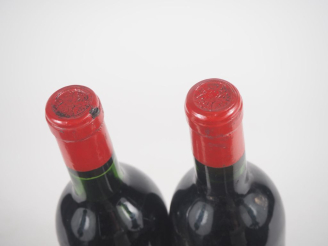 Vente aux enchères 2 BOUTEILLES CHÂTEAU L'ÉVANGILE POMEROL - 1957 - 1 TRÈS BON NIVEAU/1 B