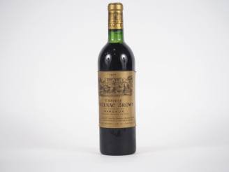 Vente aux enchères 1 BOUTEILLE CHÂTEAU CANTENAC BROWN GCC MARGAUX - 1971 - BG/ELA/BOUCHON