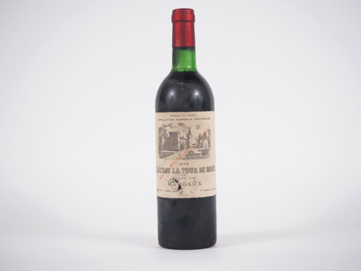 1 BOUTEILLE CHÂTEAU LA TOUR DE MONS MARGAUX - 1978 - BG/ETLA/ELT