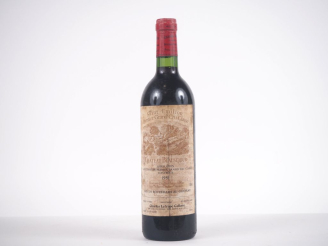 Vente aux enchères 1 BOUTEILLE CHÂTEAU BEAUSÉJOUR 1er GCC ST ÉMILION - 1981 - ES 