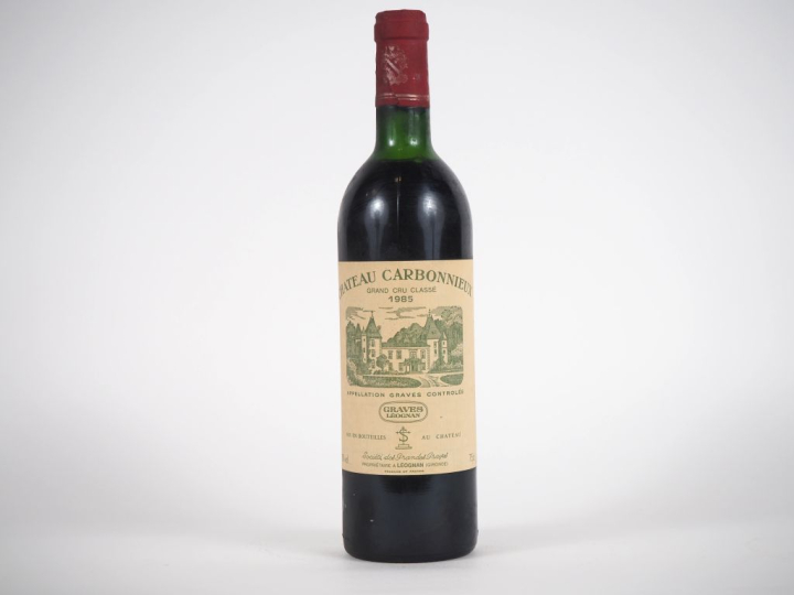 1 BOUTEILLE CHÂTEAU CARBONNIEUX GCC GRAVES - 1985 - HEP
