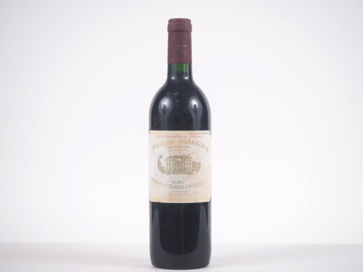 1 BOUTEILLE CHÂTEAU MARGAUX 1er GCC MARGAUX - 1987 - ET/CAPSULE SALE 