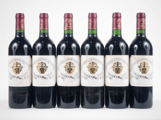 Vente aux enchères 6 BOUTEILLES CHÂTEAU GRESSIER GRAND POUJEAUX MOULIS - 1997 - ELS 