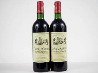 Vente aux enchères 2 BOUTEILLES CHÂTEAU COUDERT GC ST ÉMILION - 1998 - 1 BG 