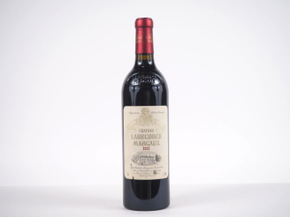Vente aux enchères 1 BOUTEILLE CHÂTEAU LABEGORCE GCC MARGAUX - 2000 - ETLA/ELT